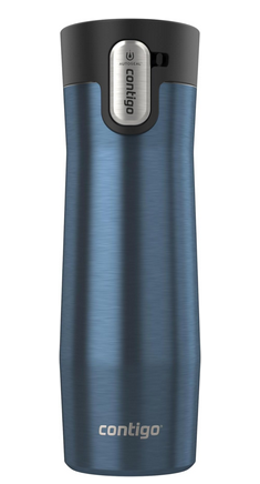 Contigo Autoseal Chill 20oz leak-proof insulated water bottle for work, school, and travel