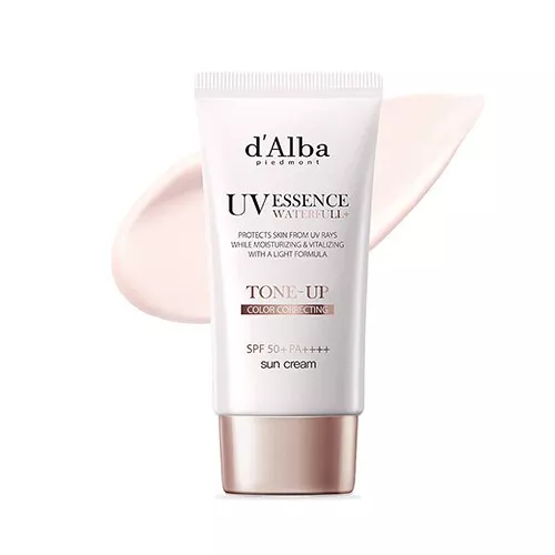 d'Alba Waterfull Tone-Up Sunscreen SPF50+ PA++++ for naturally radiant skin
